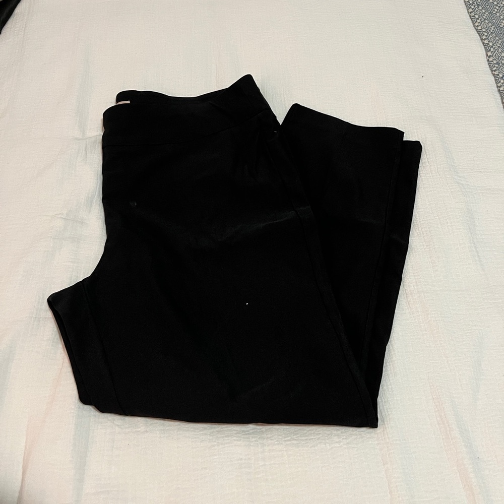 Philosophy Black Cropped Trousers